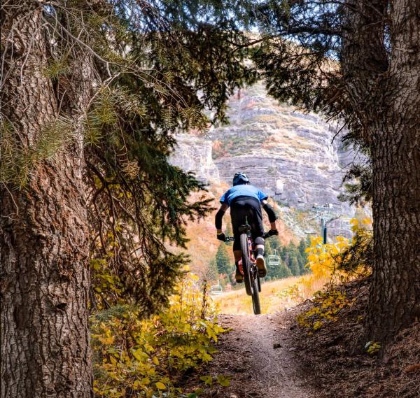 Sundance Mountain Biker Utah Valley