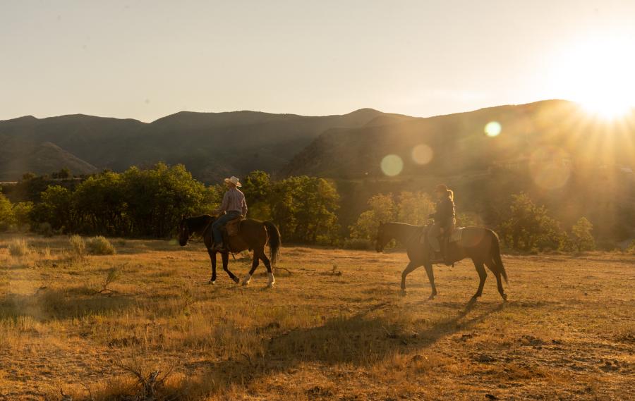 Horseback Riding at Hobble Creek Outfitters