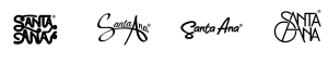 Santa Ana signature tattoos