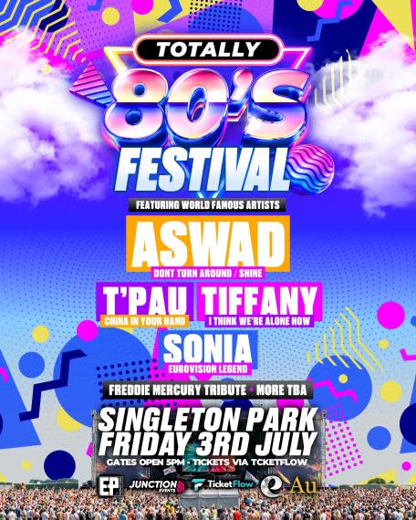 Totally 80's Festival in Singleton Park