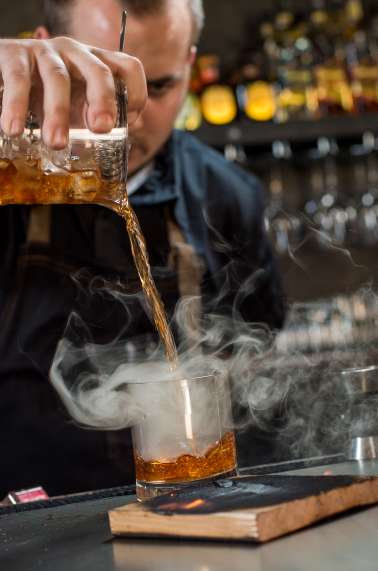 Smoked Cedar Cocktail