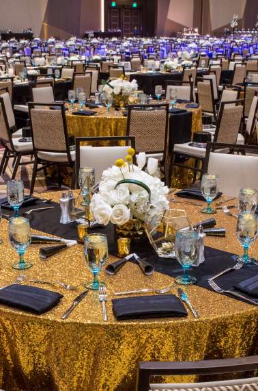 Event table placement