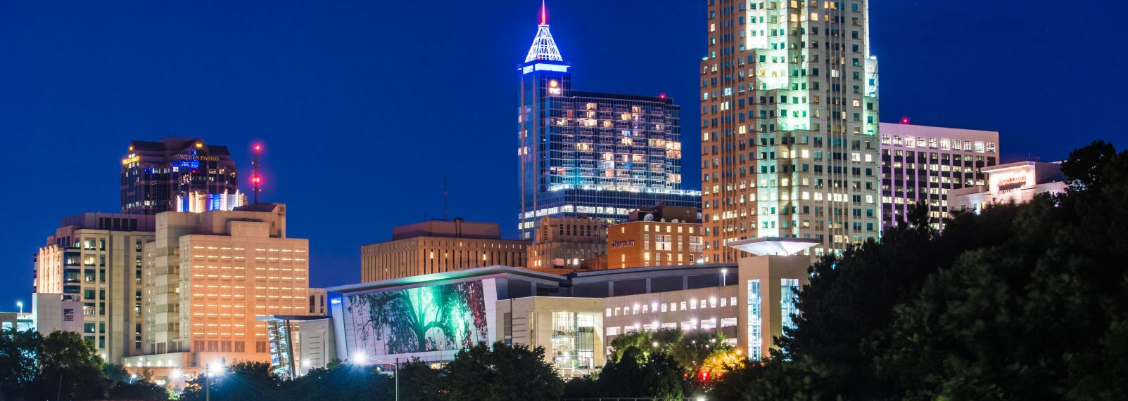 Downtown Raleigh skyline