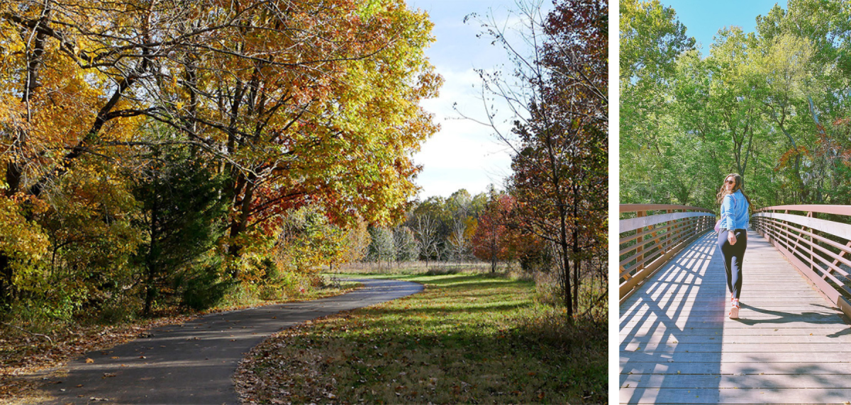 Indian Creek Bike Hike Trail - Earth Day Blog Image