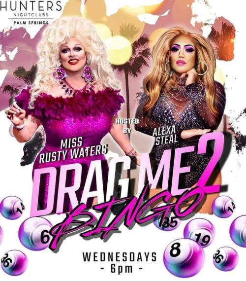 Drag Me 2 Bingo at Hunters
