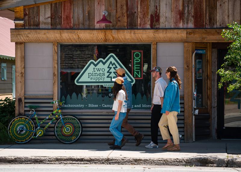 Granby, Colorado - Main Street Shopping Two Pines Supply
