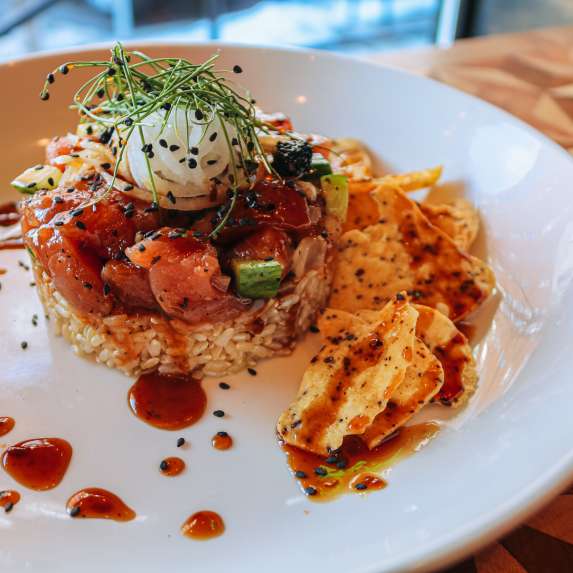 Ahi Tuna Poke from NOURISH Bar