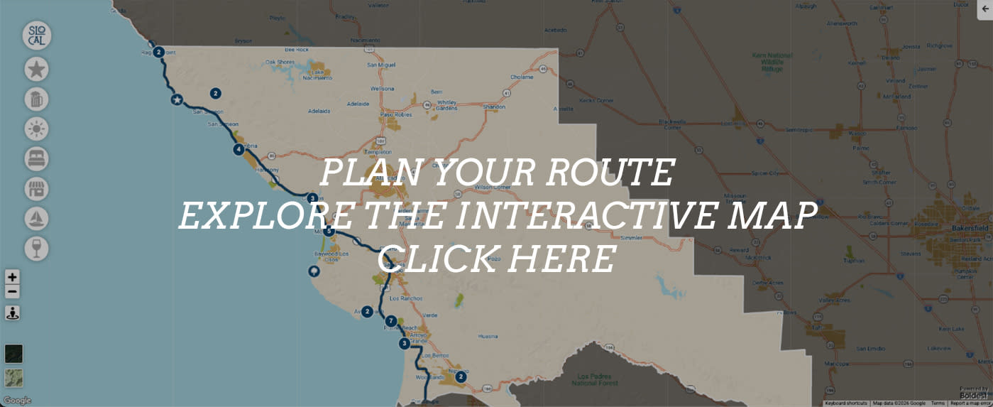 Plan your Route, Explore the Highway 1 interactive map.