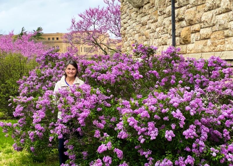 Lilacs KU Campus Lynn Byczynski