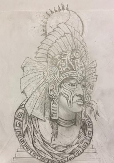 Snow sculpture sketch for Winterfest 2026 team Wisconsin 4.