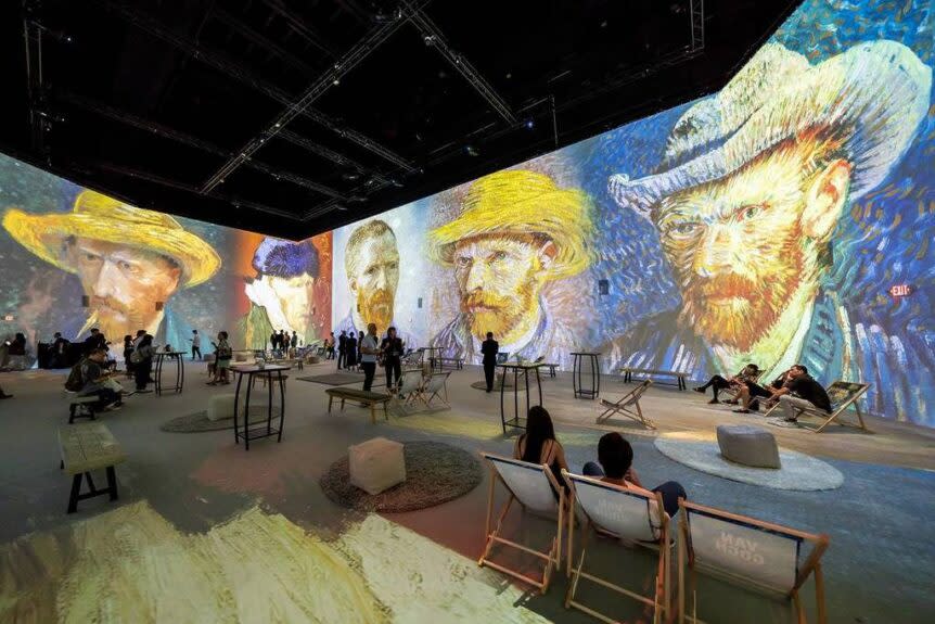 Van Gogh at The Mercantile Center