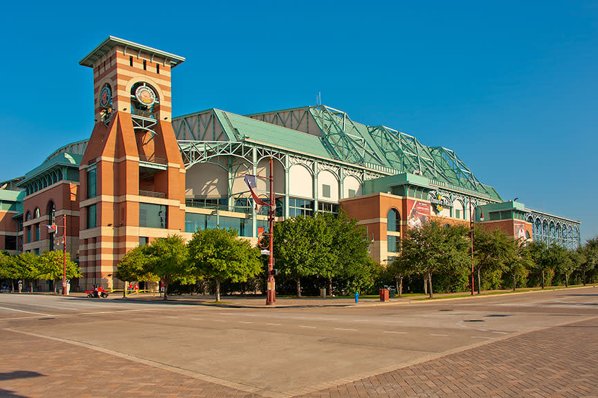 Building At Minute Maid Park In Houston, TX