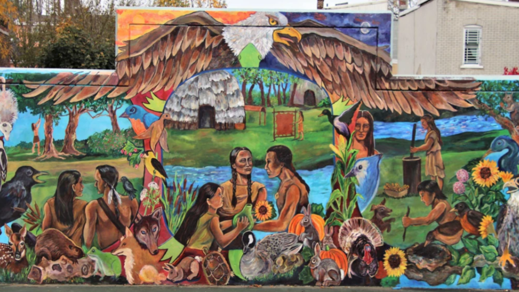 Allentown Mural - 'The First Nation (2019)'