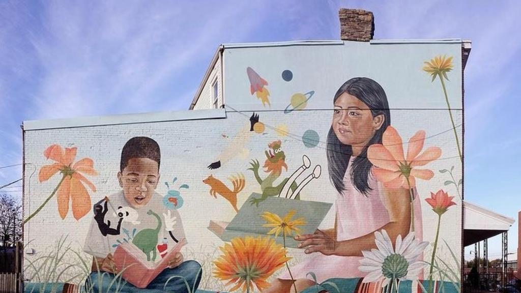 Allentown Mural - 'Reading is a Portal (2020)'