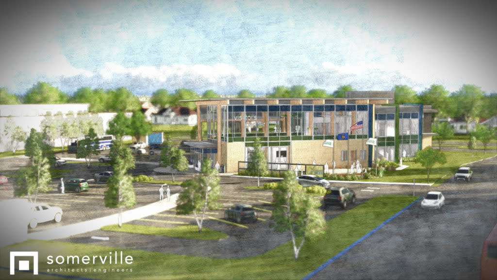 Visitors Center exterior