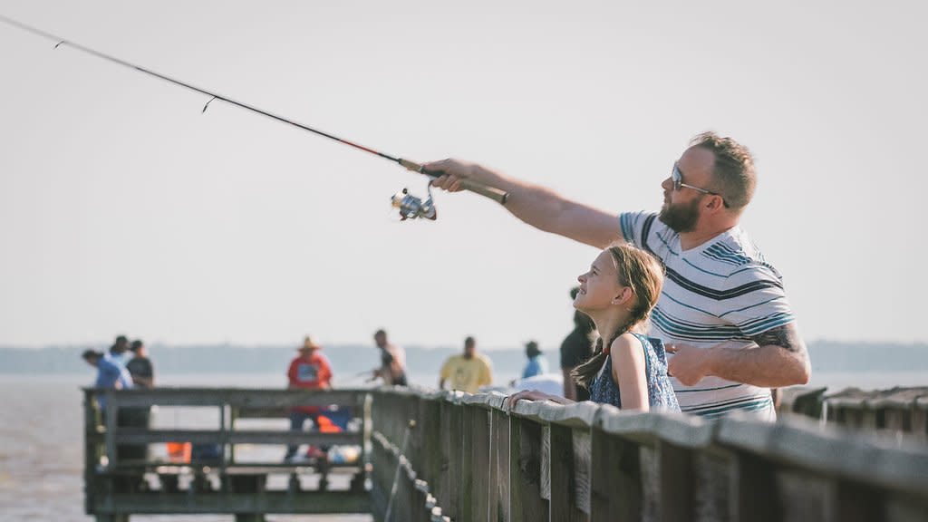 Hilton Village fishing