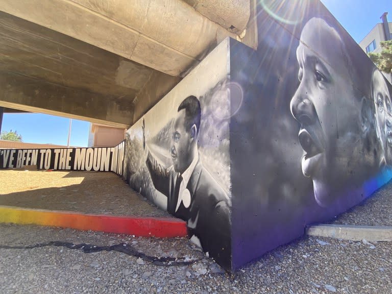 MLK Mural in Albuquerque