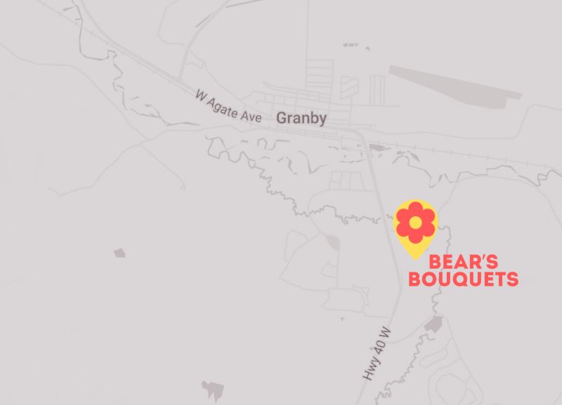 Bear's Bouqets: Granby, Colorado Flower Shop Map