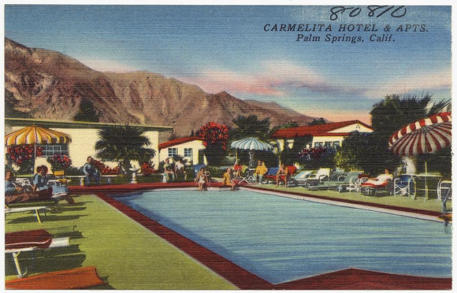 Carmelita Hotel postcard
