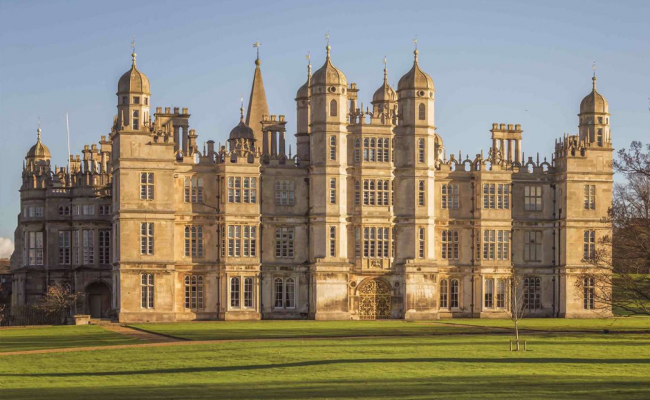 full view picture of Burghley House, Lincolnshire