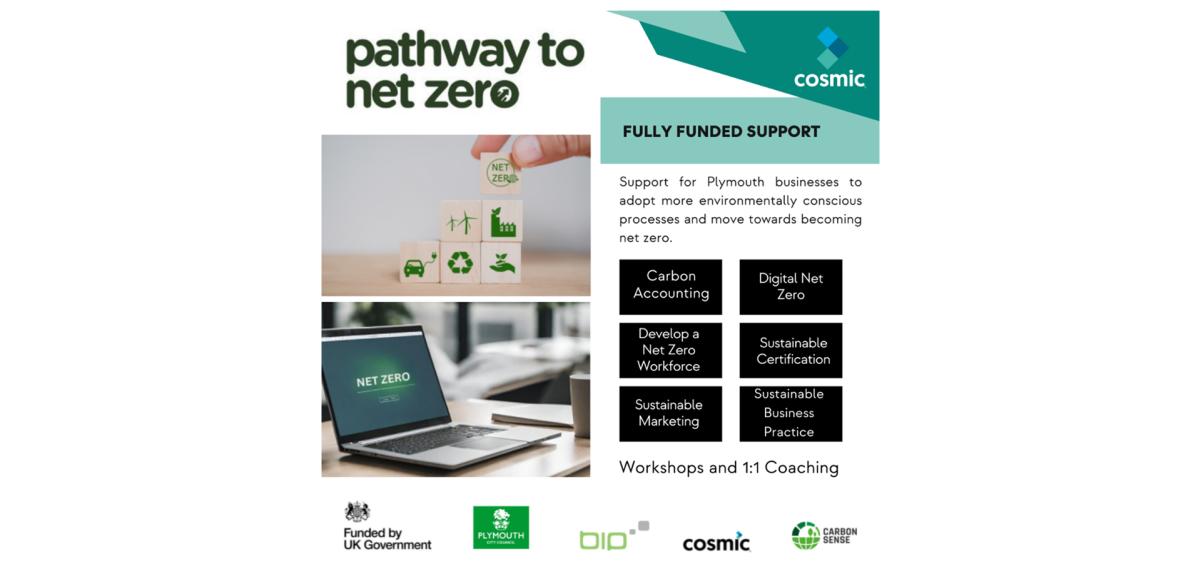 Free Net Zero Support for Plymouth Businesses