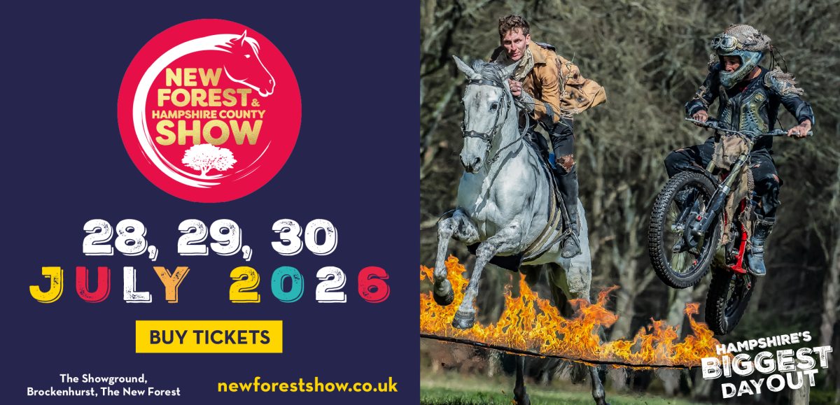 New Forest Show Banner - 2026