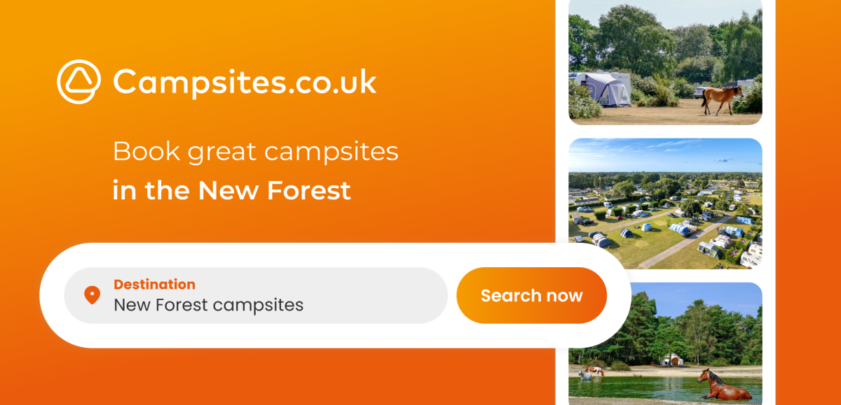 Campsites.co.uk banner ad - May 2026
