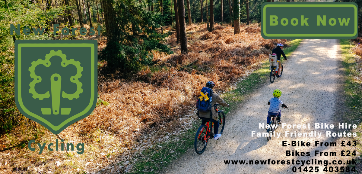 New Forest Cycling April Banner Ad
