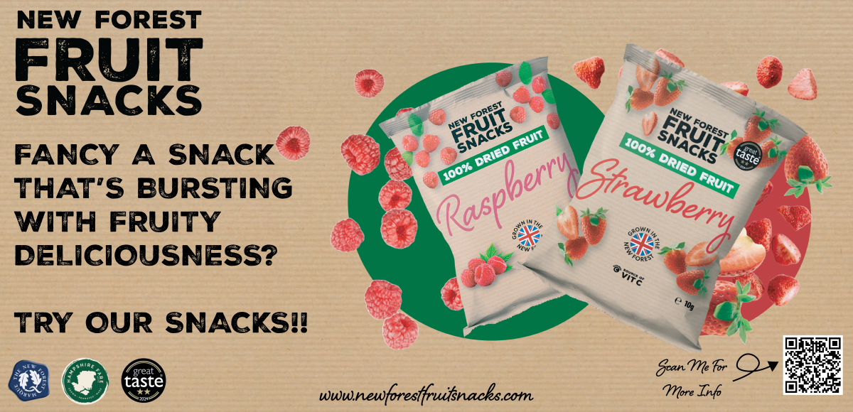 New Forest Fruit Snacks banner