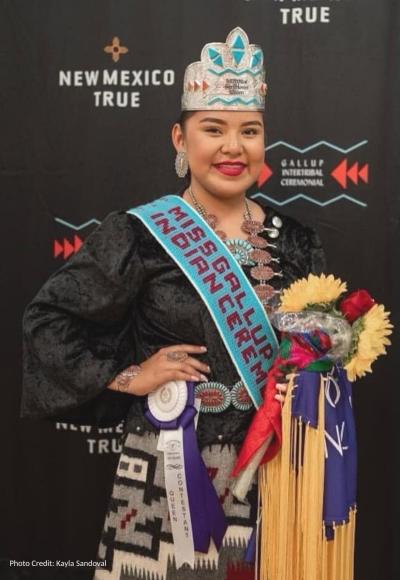 2022-2023 Miss Gallup Intertribal Ceremonial Queen