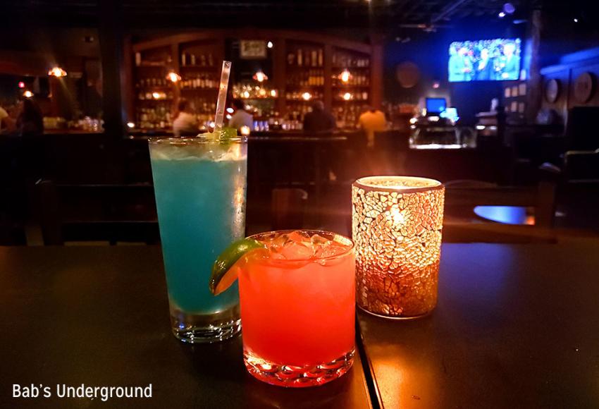 Cocktails at Bab's Underground