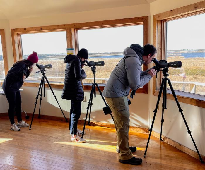 birding pea island visitor center