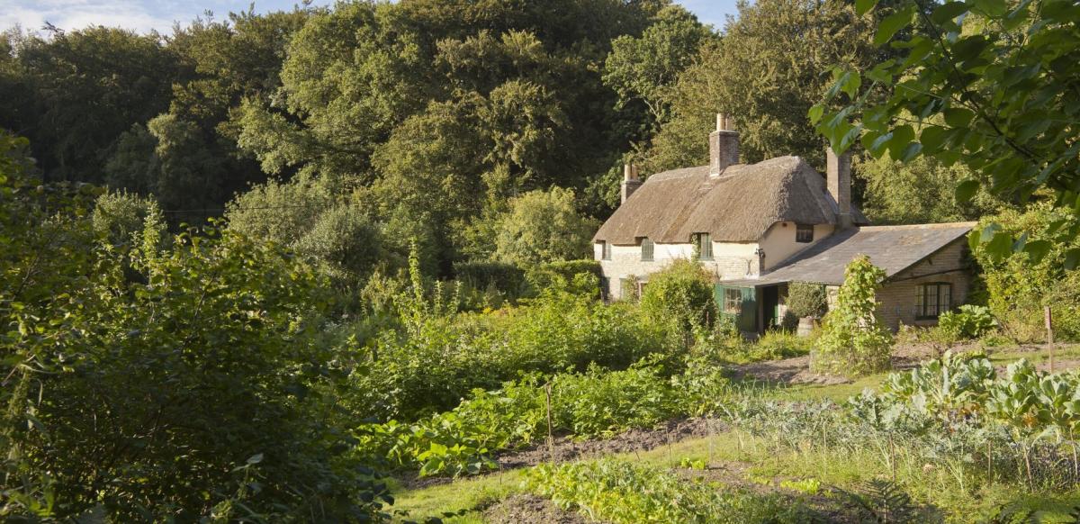 Thomas Hardy's Cottage near Dorchester, Dorset. Copyright National Trust Images
