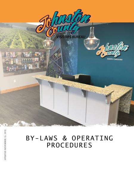 Johnston County Visitors Bureau By-Laws and Operating Procedures brochure.