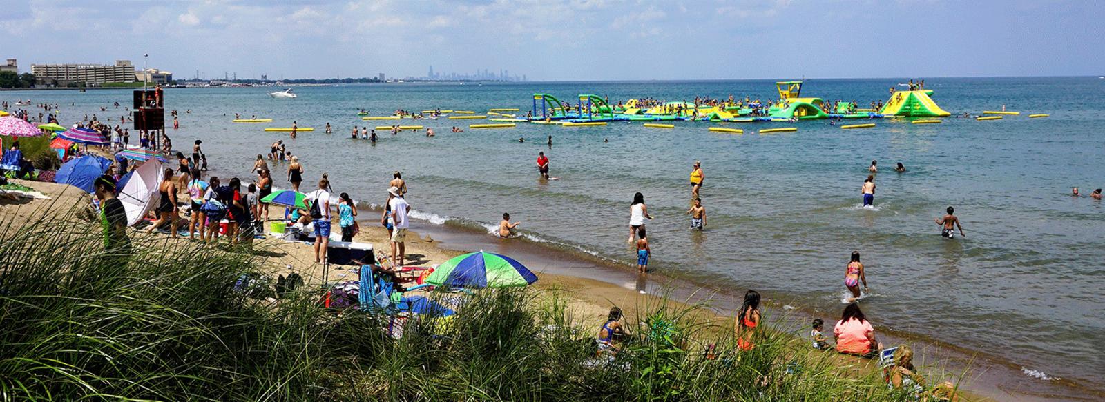 Whihala Beach Whiting Lakefront Park In Northwest Indiana