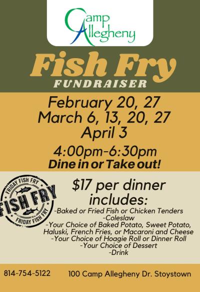 Fish Fry Camp Allegany 2026