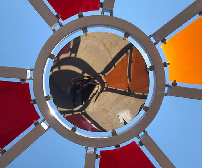 Jeorse Park Beach Ball Sculpture
