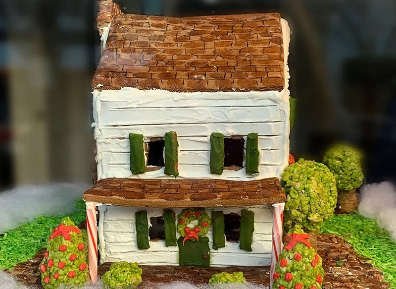 2022 Holiday Blog Gingerbread House in Hillsborough