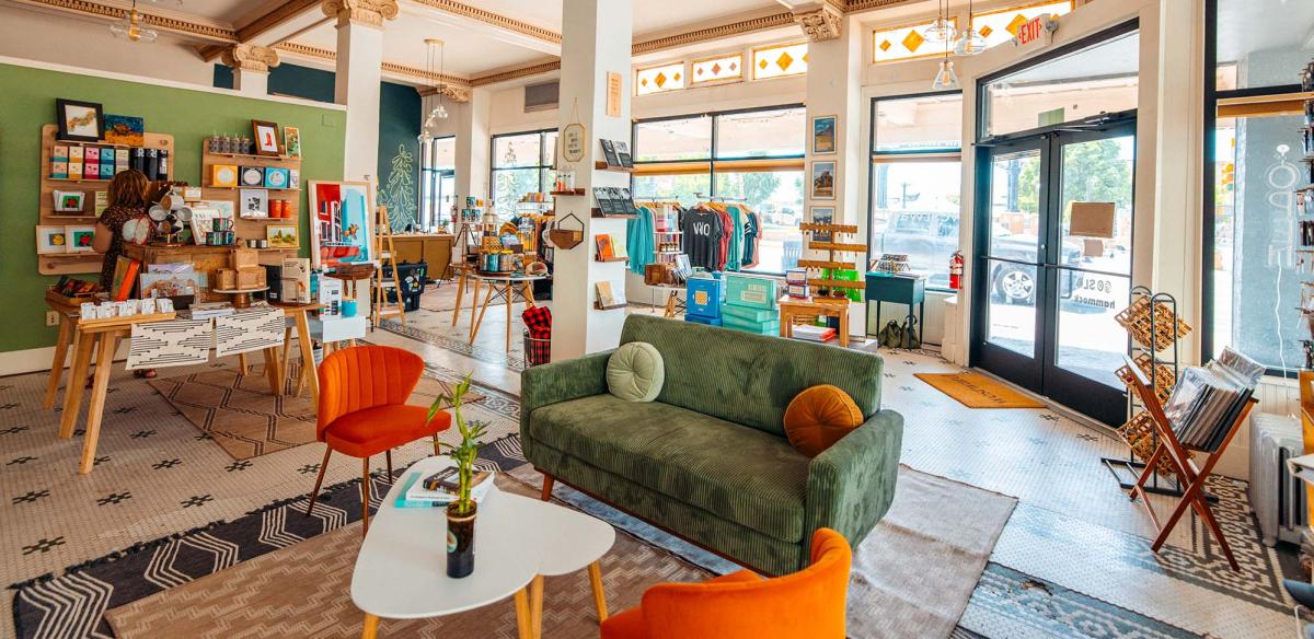 Art and goodies fill Westwards storefront