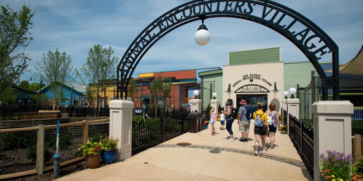 Animal Encounters Village at the Columbus Zoo and Aquarium