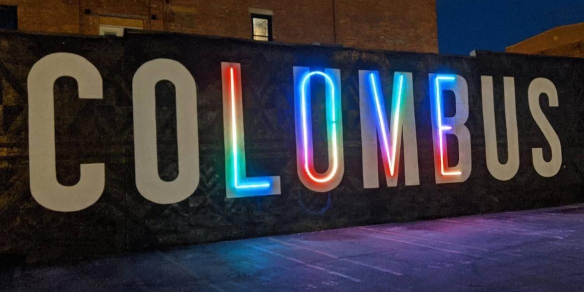 Columbus Love Mural | Photo by @cbuslovemural