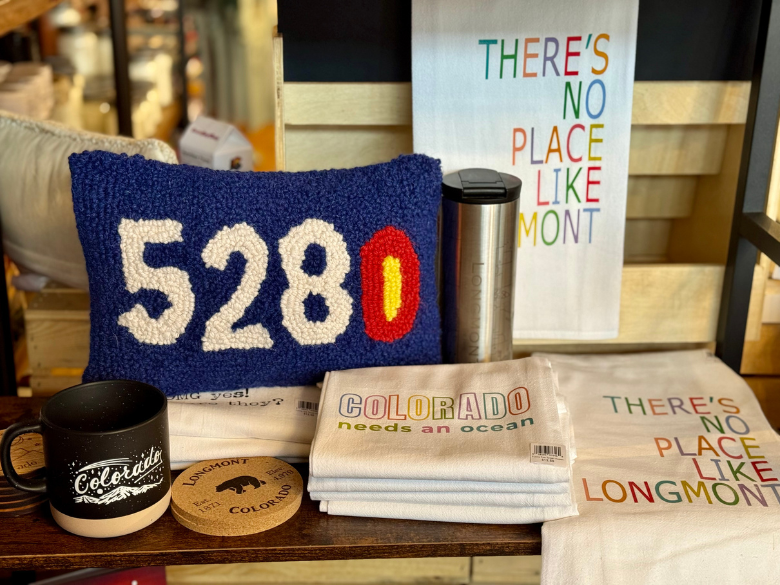 Coloradop made items like tea towels and coasters