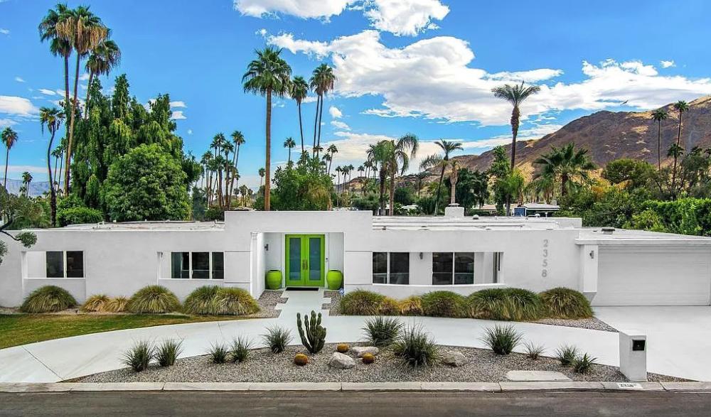 Front of home at 2358 S Alhambra Drive, Palm Springs