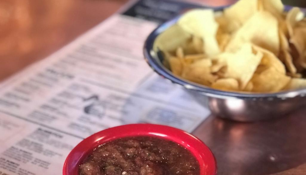 Local Cantina chips and salsa
