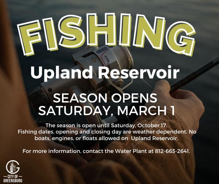 Fishing at Upland Reservoir 2025