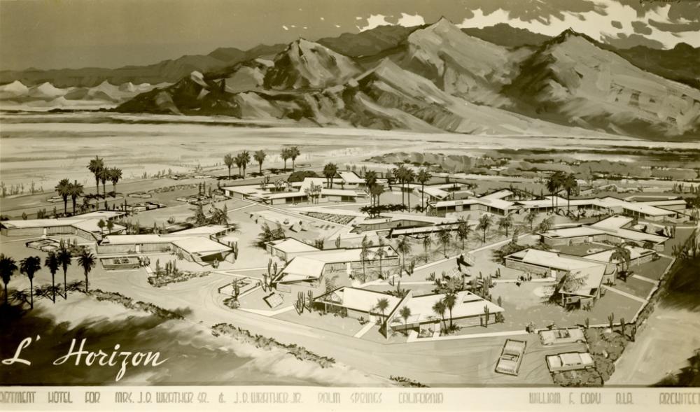 L'Horizon Historic Drawing