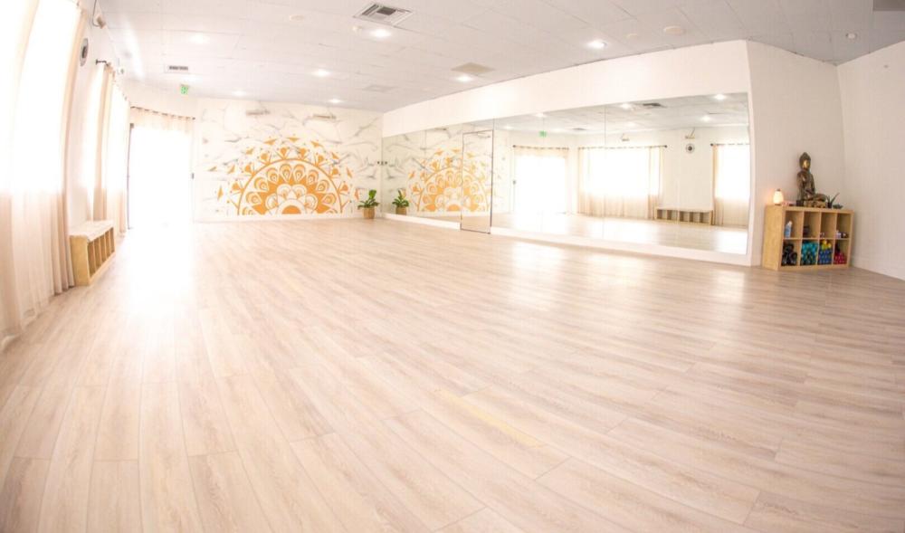 Power Up Yoga room