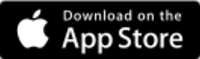 The official Apple App store badge
