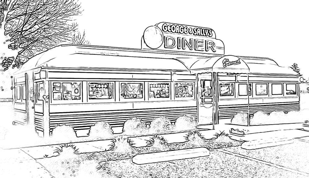 Gilmore Car Museum Coloring Page