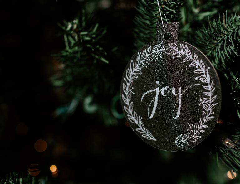 Generic Joy Christmas Ornament